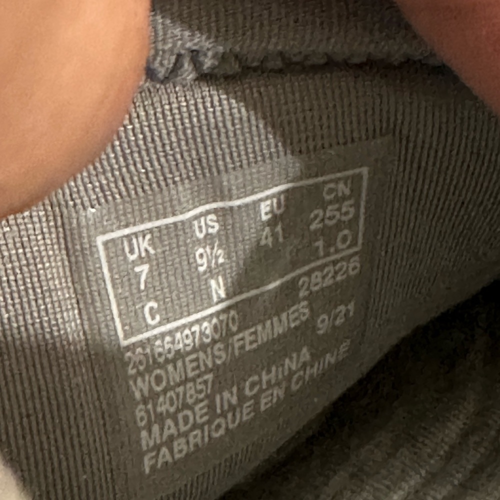 Clarks Gray Studded Sneakers - Picture 9 of 9